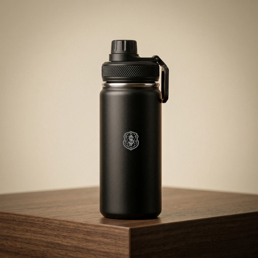 Garrafa Térmica Safra 550ml Preta