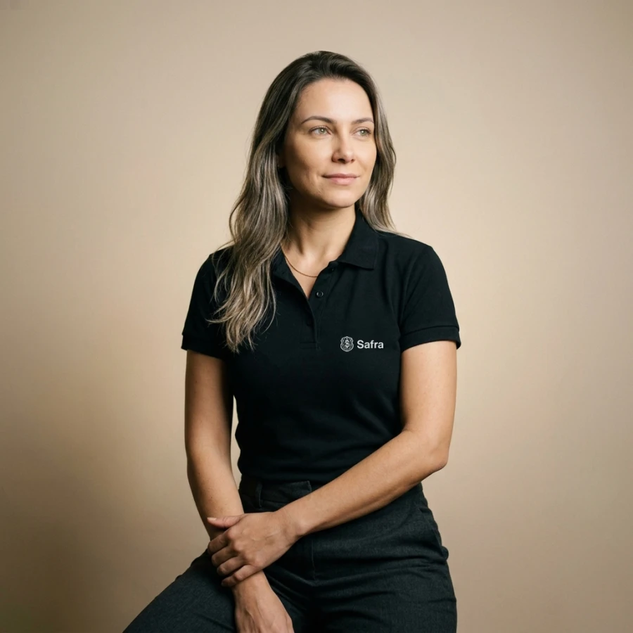 Polo Basic Feminina Safra Preta
