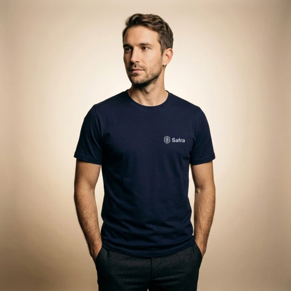 Camiseta Basic Safra Azul Marinho